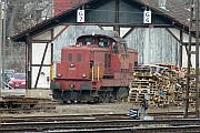SBB Diesele lectric shunter and freight locomotive class Bm 6/6 18511