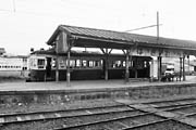 旧上田駅と丸窓電車モハ5250
